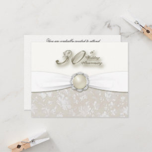 Einladung zum 30. Hochzeitstag