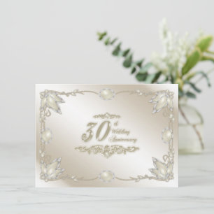 Einladung zum 30. Hochzeitstag