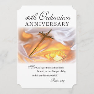 Einladung zum 30. Jubiläum der Ordination, Cross C