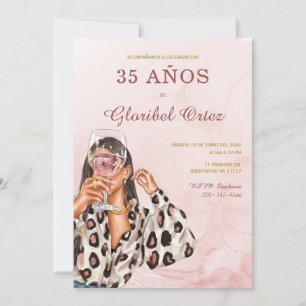 Einladung zum 35. Geburtstag Frau