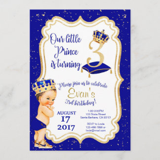 Einladung zum 3. Geburtstag - Kleiner Prinz