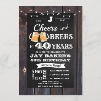 Einladung zum 40. Geburtstag, 21. Geburtstag