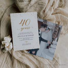 Einladung zum 40. Hochzeitstag - GAC24a