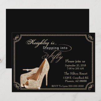 Einladung zum 50. Geburtstag