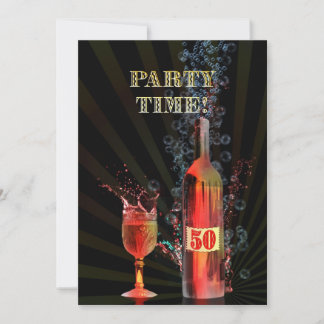 Einladung zum 50. Geburtstag