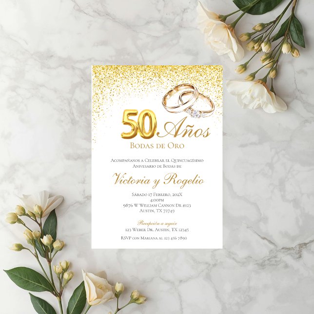 Einladung zum 50. Hochzeitstag (Von Creator hochgeladen)