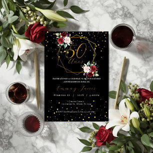 Einladung zum 50. Hochzeitstag