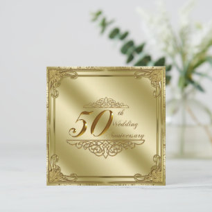 Einladung zum 50. Hochzeitstag
