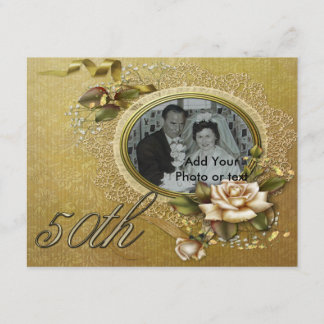 Einladung zum 50. Hochzeitstag