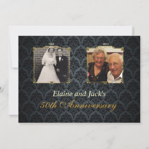 Einladung zum 50. Hochzeitstag-Foto