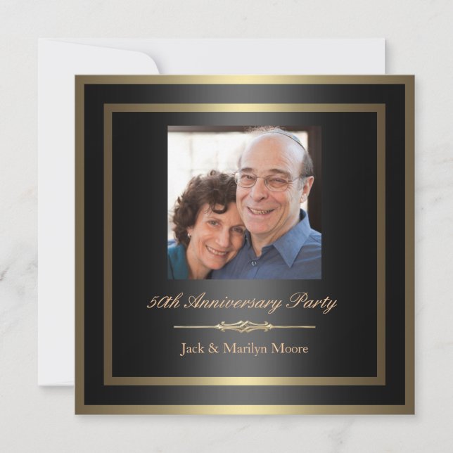 Einladung zum 50. Jahrestag - Foto (Vorderseite)