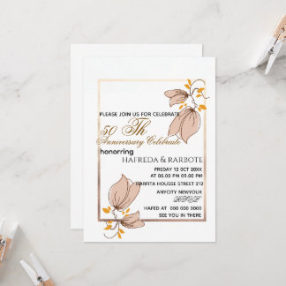 Einladung zum 50-jährigen Jubiläum, Grüne Wedding 