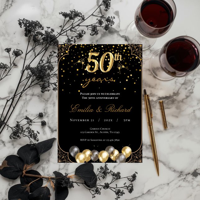 Einladung zum 50. Jubiläum (Von Creator hochgeladen)