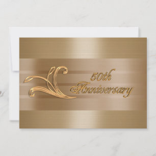 Einladung zum 50. Jubiläum Gold