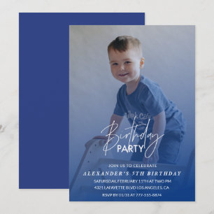 Einladung zum 5. Geburtstag Geburtstagsfeier Foto 