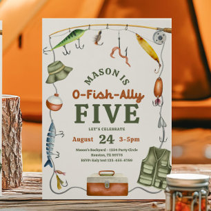 Einladung zum 5. Geburtstag von Fischen
