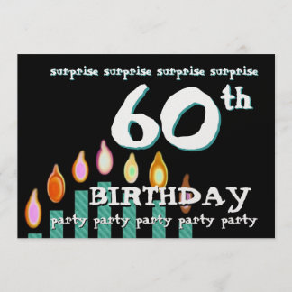 Einladung zum 60. Geburtstag