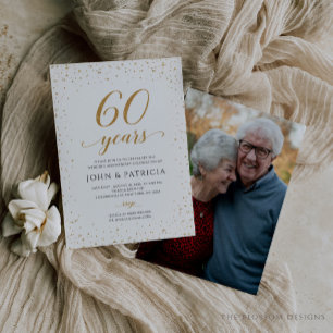 Einladung zum 60. Hochzeitstag - GAC24e