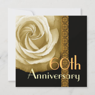Einladung zum 60. Jahrestag - GOLD-Rose