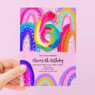 Einladung zum 6. Geburtstag