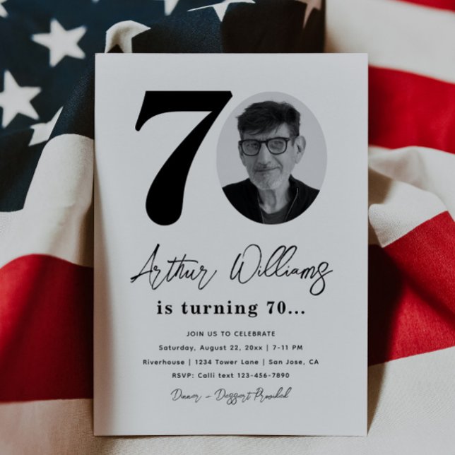 Einladung zum 70. Geburtstag | 70. Geburtstag (Von Creator hochgeladen)