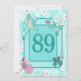 Einladung zum 89. Geburtstag