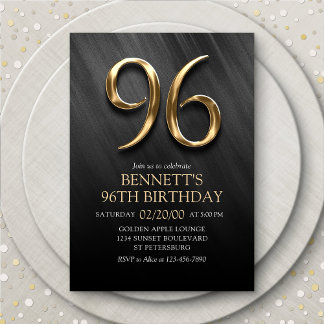 Einladung zum 96. Geburtstag