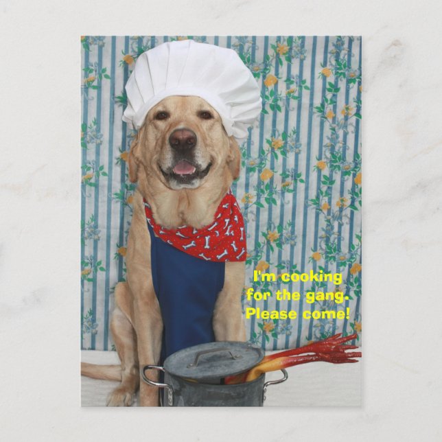 Einladung zum Abendessen (Vorderseite)