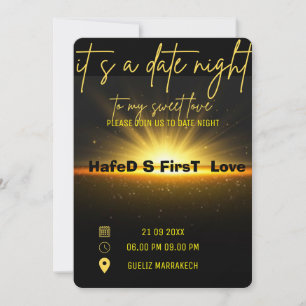 Einladung zum Abendessen am Abend, Abendessen am T