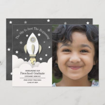 Einladung zum Abschluss von Rocket Preschool