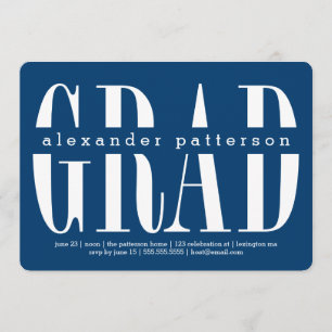 Einladung zum Abschluss von TRADITION GRAD Custom