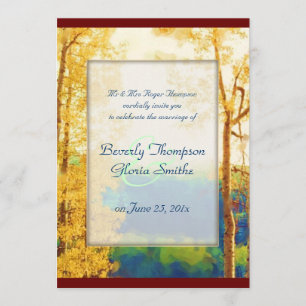 Einladung zum Aspen Glow WEDING