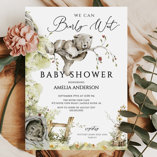 Einladung zum Baby Wait Baby Shower (Von Creator hochgeladen)
