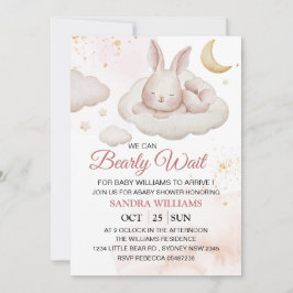Einladung zum Baby Wait Baby Shower