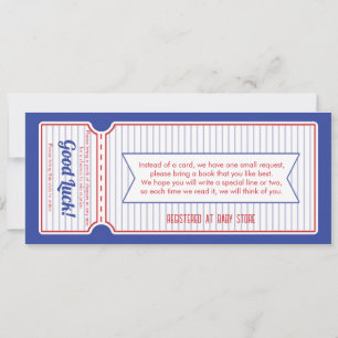 Einladung zum Baseball-Ticket