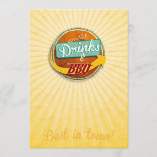 Einladung zum BBQ im 50er-Jahre-Style