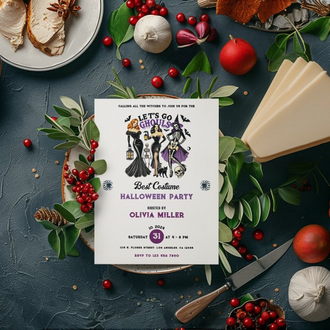 Einladung zum besten Kostüm-Halloween-Party (Von Creator hochgeladen)