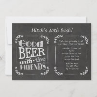 Einladung zum Bier mit Freunden