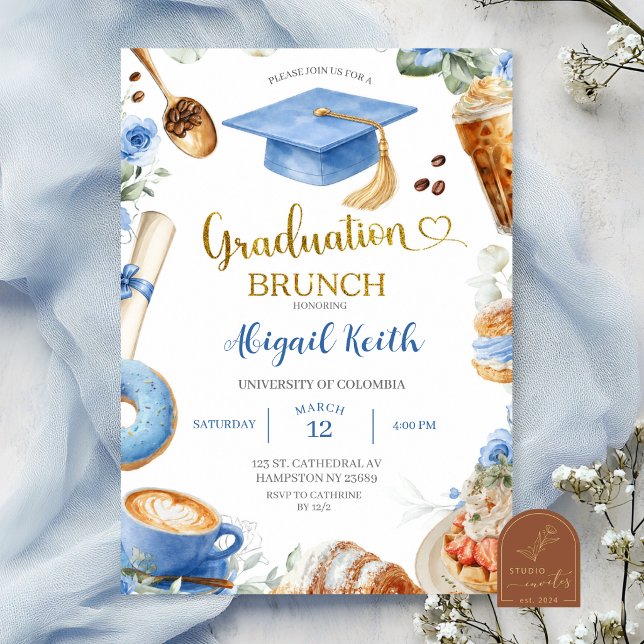 Einladung zum Blue Coffee-Abschluss-Brunch (Von Creator hochgeladen)
