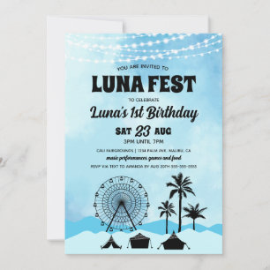 Einladung zum Blue Music Festival Geburtstag