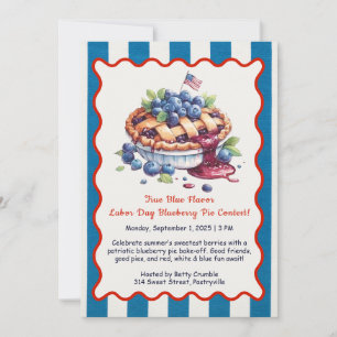 Einladung zum Blueberry Pie Bake-Off am Arbeitstag