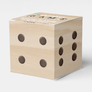 Einladung zum Board Game Birthday Geschenkschachtel