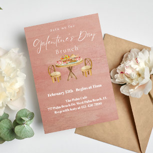Einladung zum Brunch der Aquarellgalentine