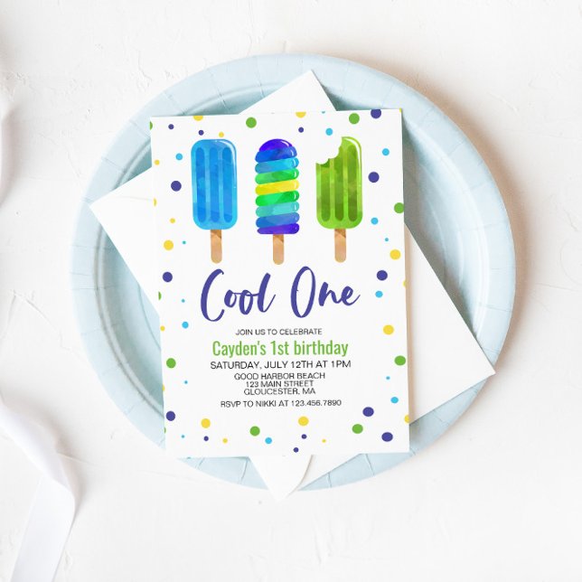 Einladung zum coolen 1. Geburtstag (Von Creator hochgeladen)