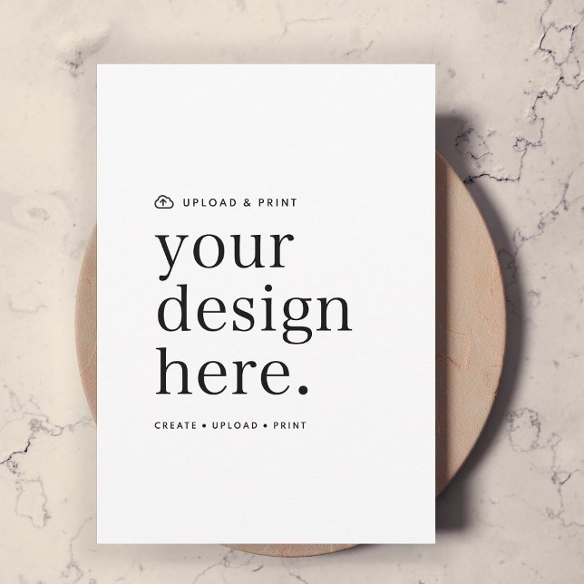 Einladung zum Design-Upload 5" x 7" (Versatile invitation template for business, events, weddings, special occasions & more!)