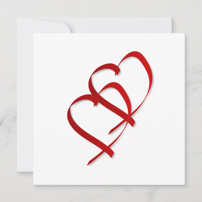 Einladung zum Doppelherz (Vorderseite)