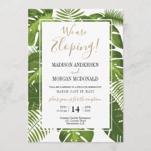 Einladung zum Empfang Tropenbau