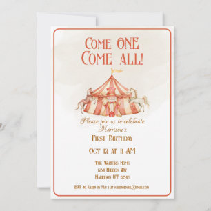 Einladung zum ersten Geburtstag