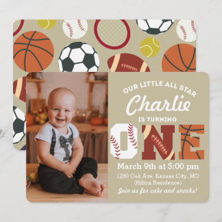 Einladung zum ersten Geburtstag