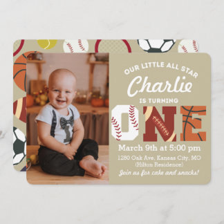 Einladung zum ersten Geburtstag